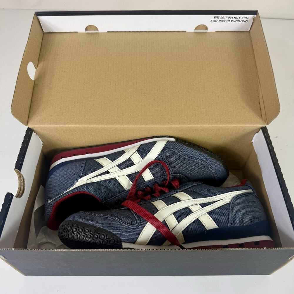Onitsuka Tiger Ultimate 81 Navy Grey Red Men’s Size 5.5 Women’s Size 7 - Picture 5 of 7